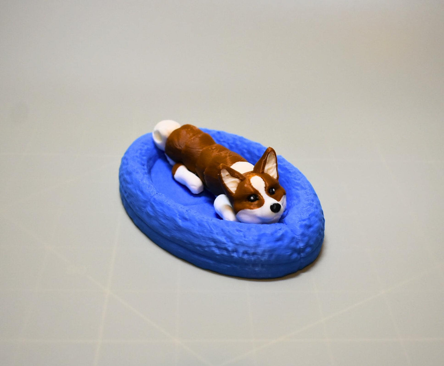 Pembroke Corgi Keychain, Fully Articulated Fidget Toy, Dog Lover Gift