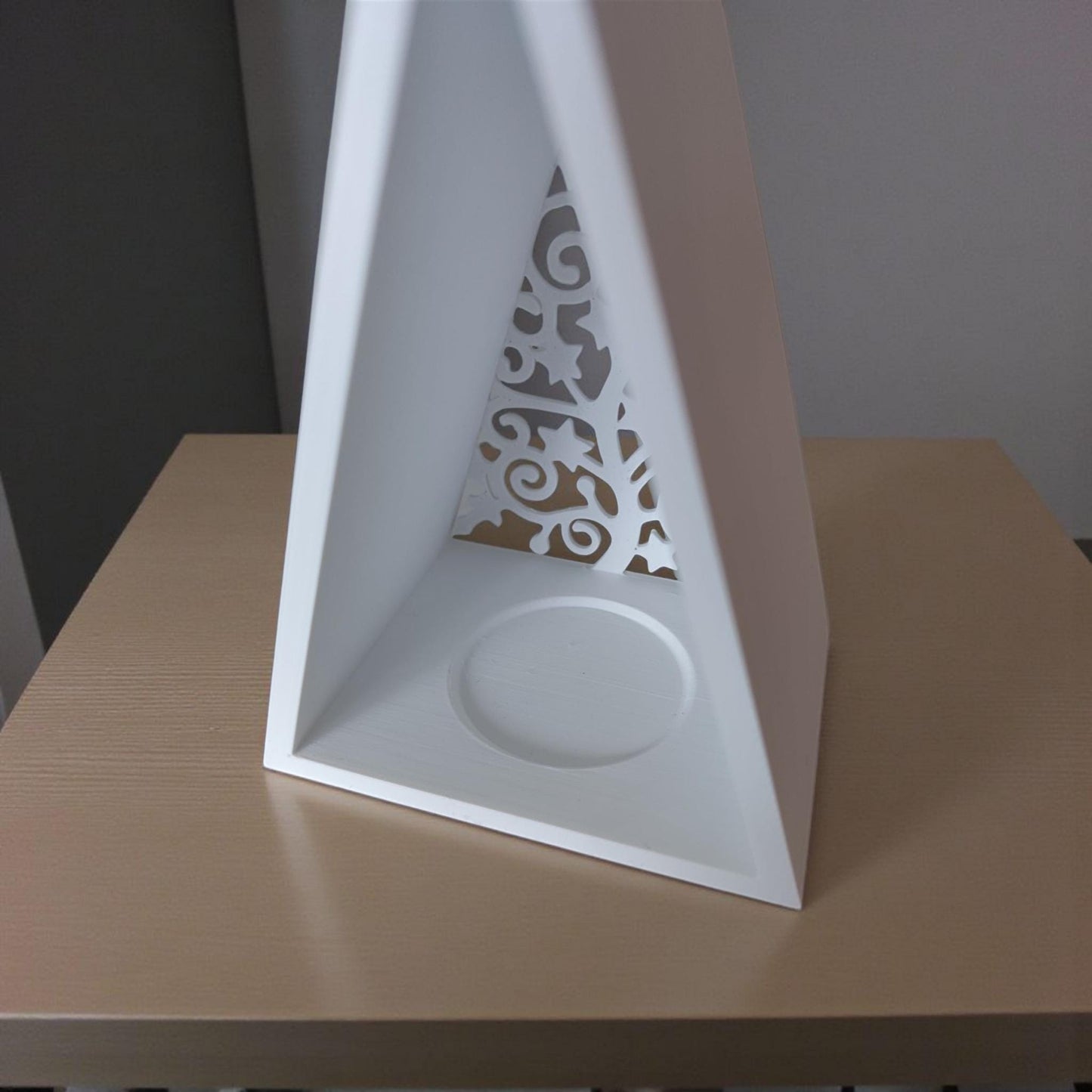 Festive Christmas Decor, Holiday Table Centerpiece, Soft Warm Glow, Seasonal Holiday Accent