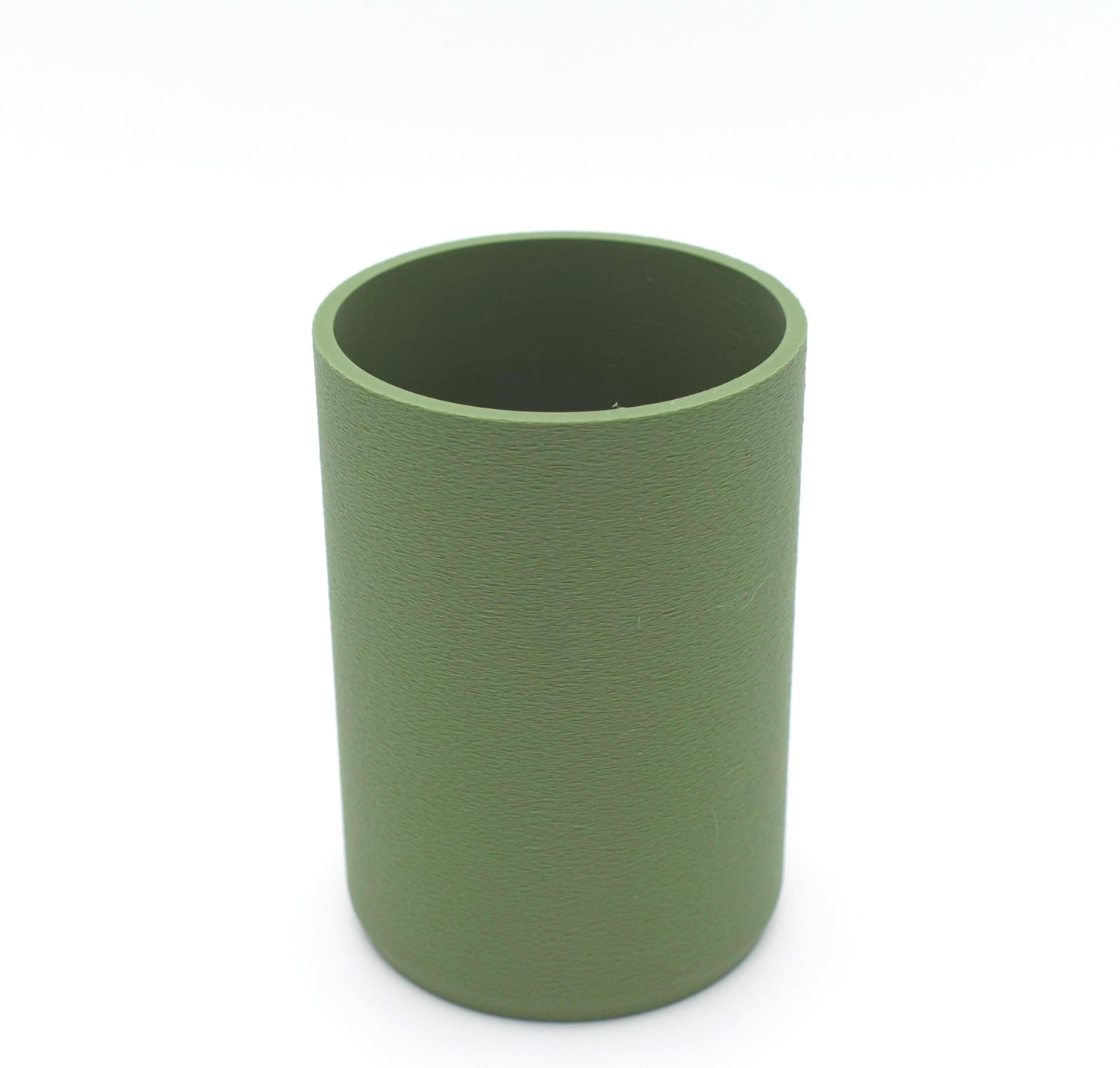 Minimalist 3D Printed Bathroom Organizer | Textured Toothbrush Holder
