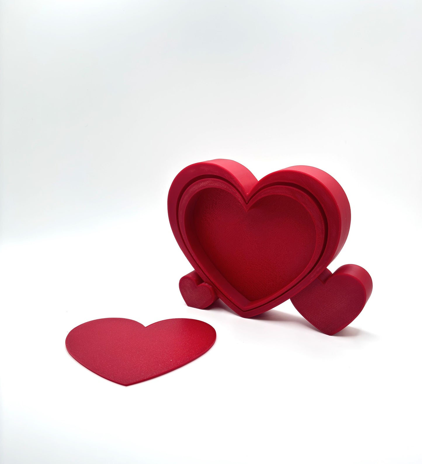 Heart-shaped picture frame, Keepsake photo display, romantic gift