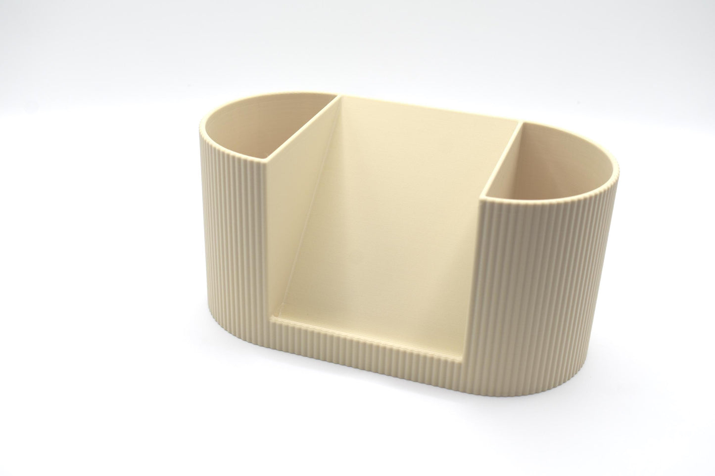 2-compartment organizer with phone holder, home office organization, gift for students or professionals