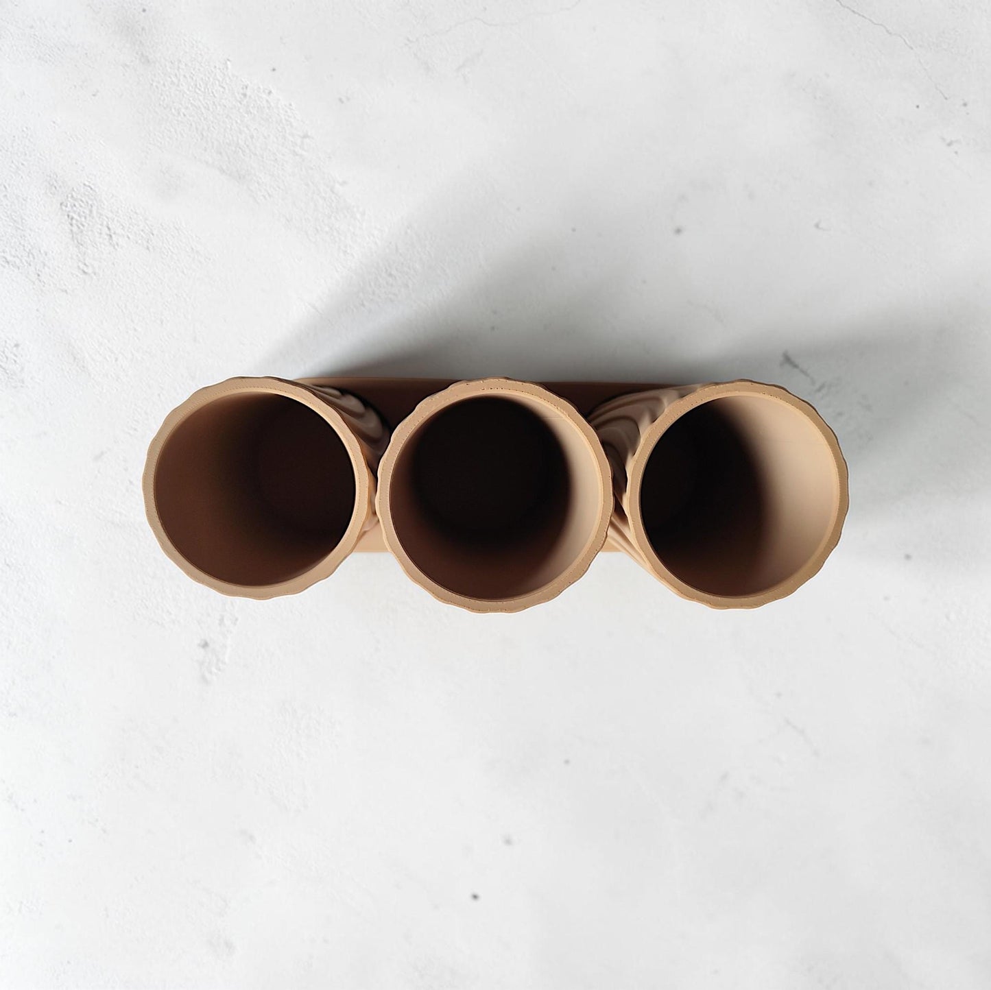 Modern Bathroom Organizer | Toothbrush Holder | Vanity Makeup Brush Caddy | Minimalist Restroom Storage & Decor